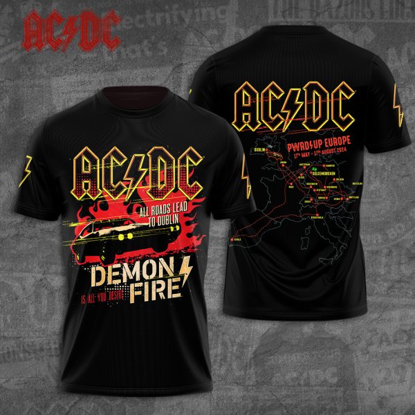 AC/DC 3D Apparel - TANTN 7657