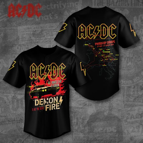 AC/DC Baseball Jersey - TANTN 7718