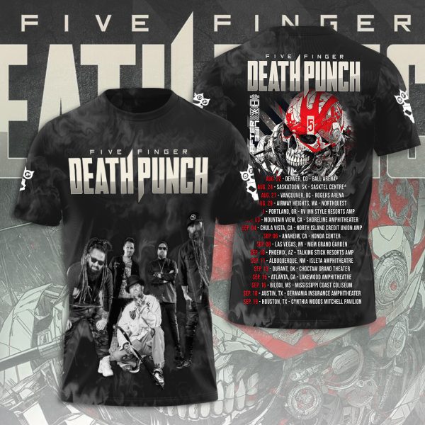 Five Finger Death Punch 3D Apparel - ANHNV 3136