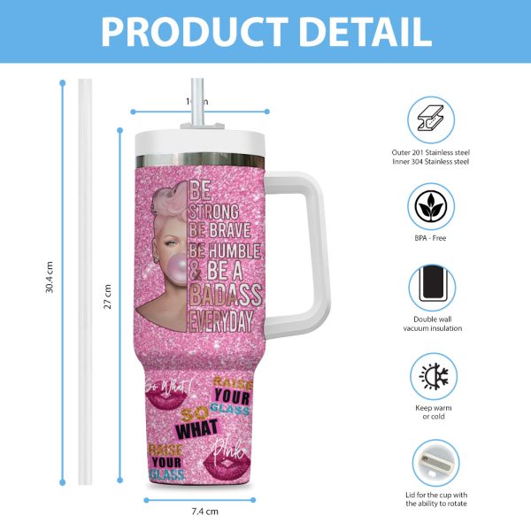 P!nk 40oz Stanley Tumbler - ANHNV 5153