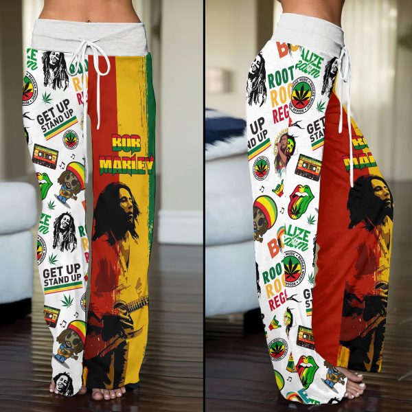 Bob Marley High-Waisted Straight-Leg Trousers - ANHNV 5036