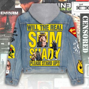 Eminem Women's Denim Hood Jacket - ANHNV 5039