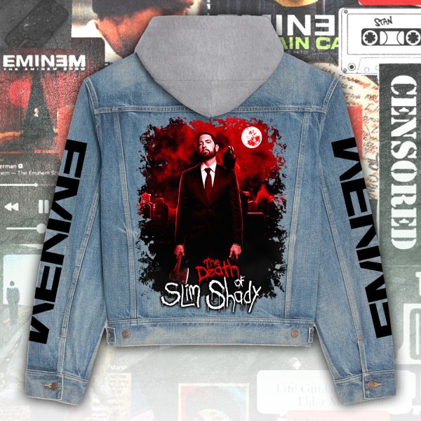 Eminem Women's Denim Hood Jacket - ANHNV 5069