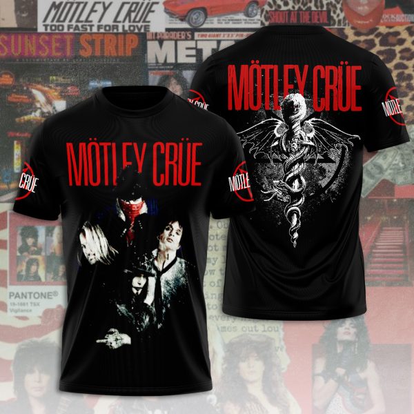 Mötley Crüe 3D Apparels - ANHNV 5078