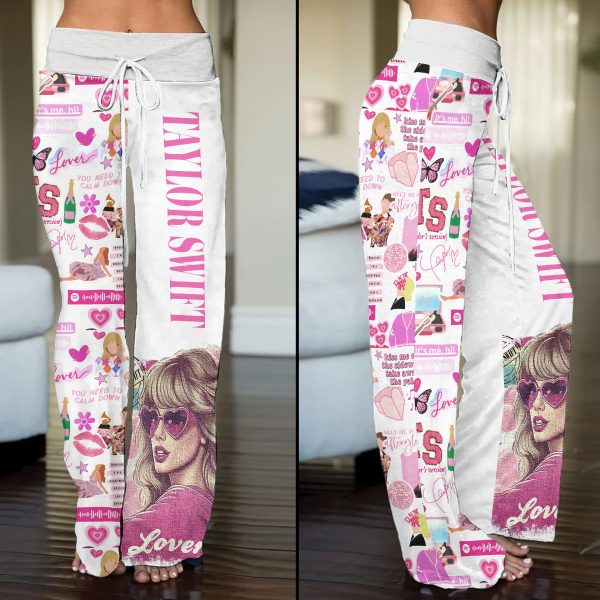 Taylor Swift High-Waisted Straight-Leg Trousers - ANHNV 5093