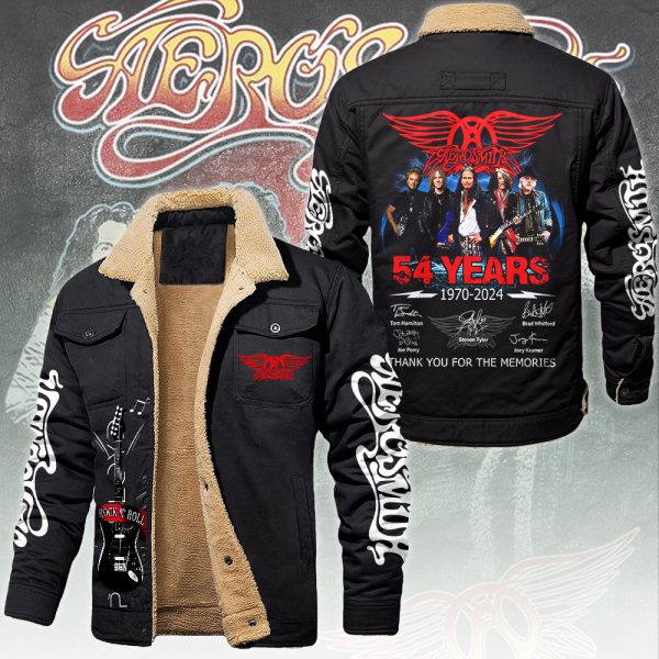 Aerosmith 2D Winter Fleece Jacket - ANHNV 5094