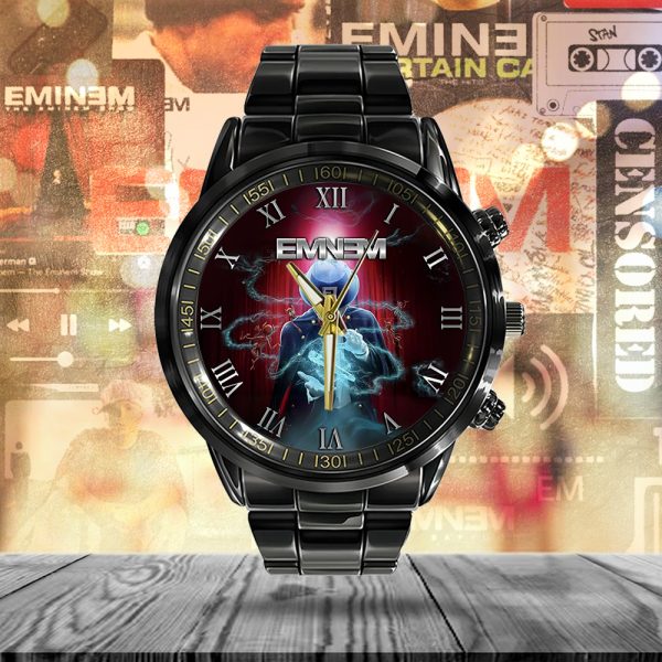 Eminem Black Stainless Steel Watch - ANHNV 5113