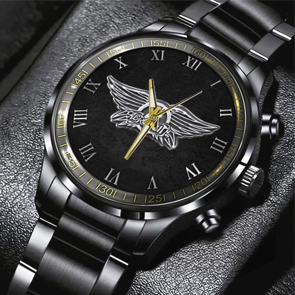 Aerosmith Black Stainless Steel Watch - ANHNV 5118