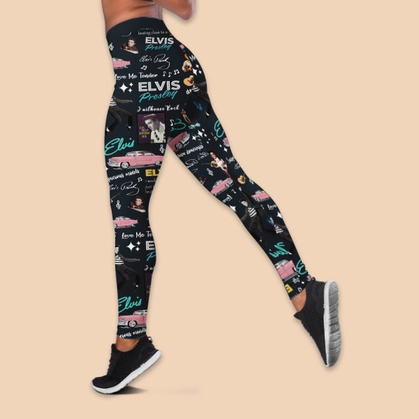 Elvis Presley Criss-Cross Leggings - ANHNV 5167