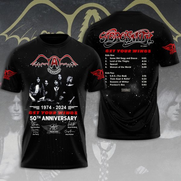 Aerosmith 3D Apparel – HOATT 5828