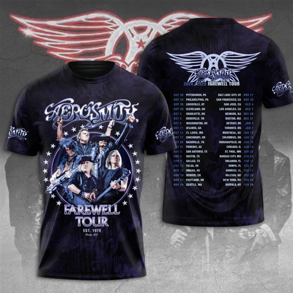 Aerosmith 3D Apparels - MAITM 7729