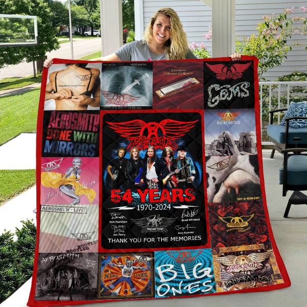 Aerosmith Quilt Blanket - HOATT 5840