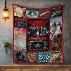 Aerosmith Quilt Blanket - HOATT 5840