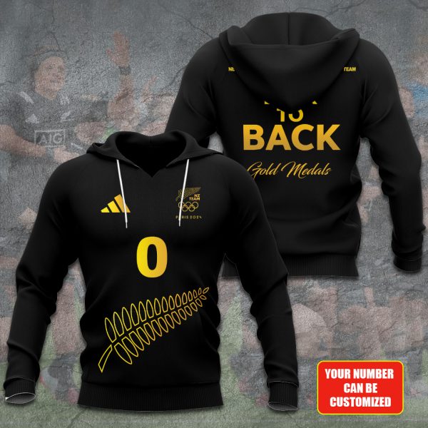 Personalized New Zealand Women's National Rugby Union Team Black Ferns 3D Apparel – TANTN 7644