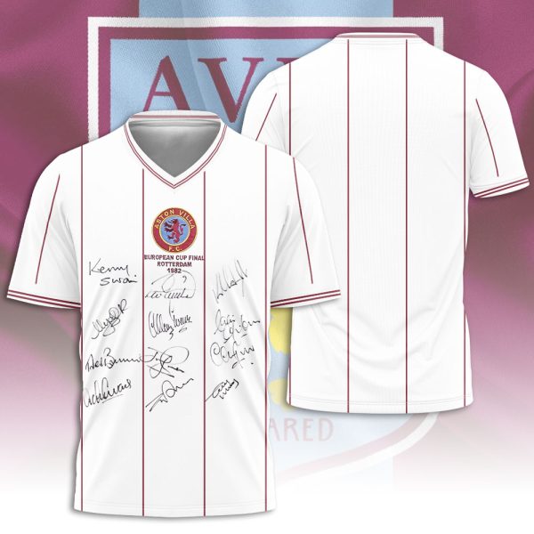 Aston Villa 3D Football Jersey - HUNGVV 6991