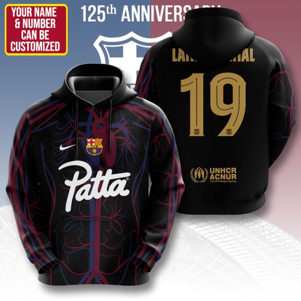 Personalized Barcelona FC 3D Apparel - HUNGVV 7005