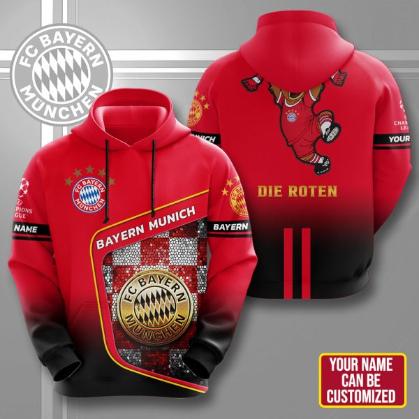 Personalized Bayern München 3D Apparel – HUNGVV 7025