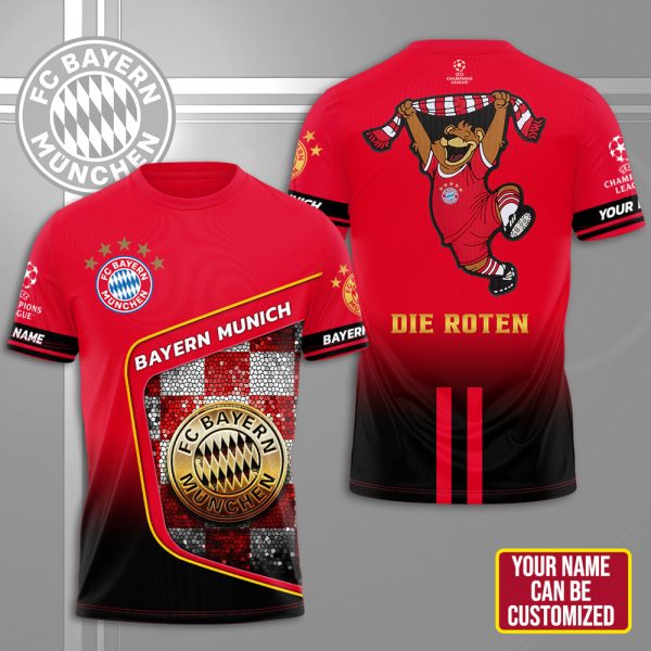 Personalized Bayern München 3D Apparel – HUNGVV 7025