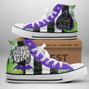 Beetlejuice High Top Canvas Shoes - VANDH 3344