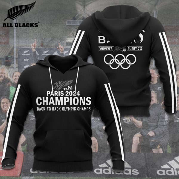 New Zealand Women's National Rugby Union Team Black Ferns 3D Apparel - TANTN 7643