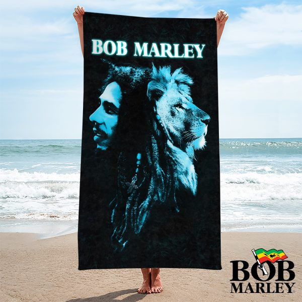 Bob Marley Rectangle Beach Towel - HOATT 5908