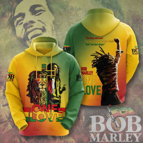 Bob Marley 3D Apparels - HOATT 5867