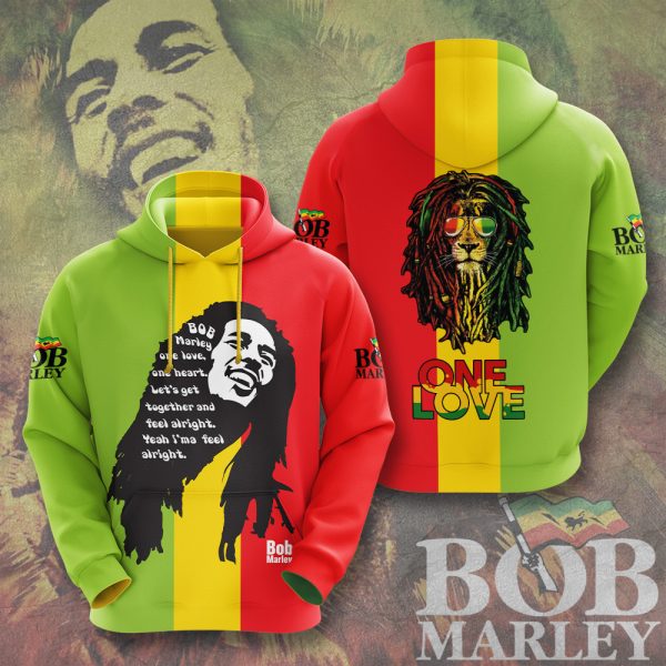 Bob Marley 3D Apparels - HOATT 5872