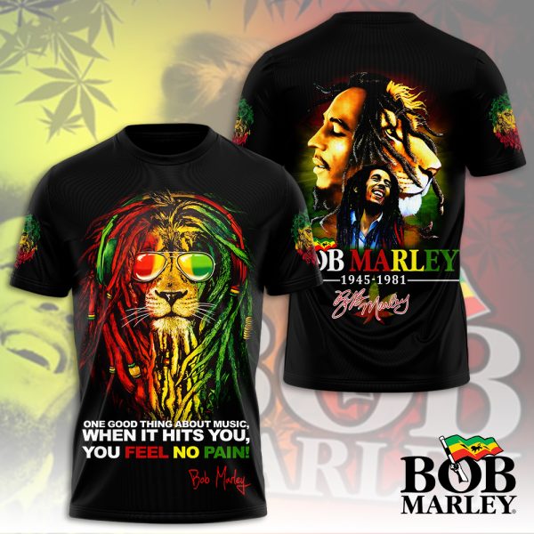 Bob Marley 3D Apparels - HOATT 5869