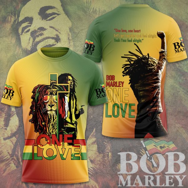 Bob Marley 3D Apparels - HOATT 5867