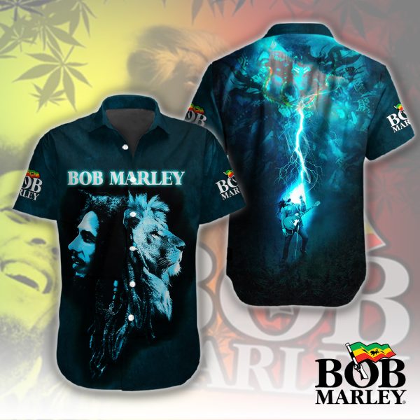 Bob Marley Short Sleeve Dress Shirt - HOATT 5868.1