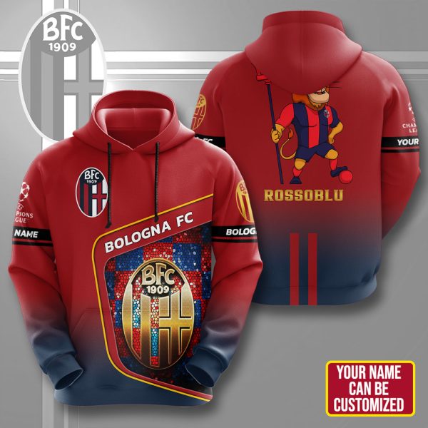 Personalized Bologna FC 3D Apparel – HUNGVV 7011