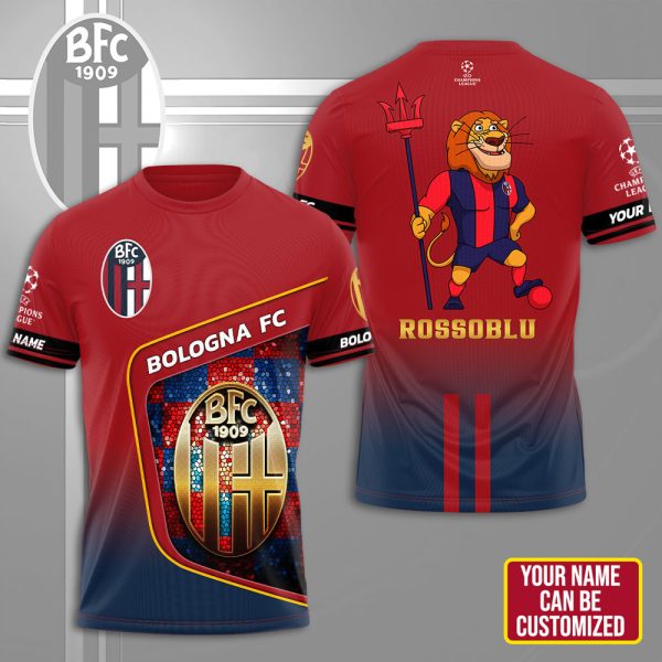 Personalized Bologna FC 3D Apparel – HUNGVV 7011