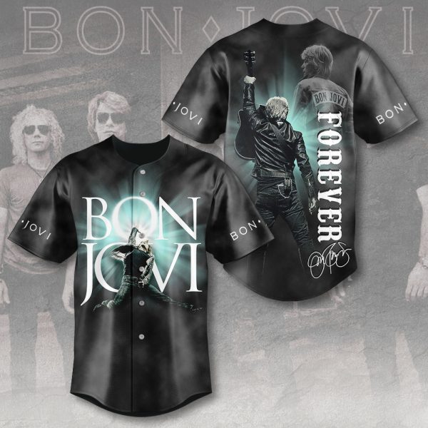 Bon Jovi Baseball Jersey - MAITM 7717