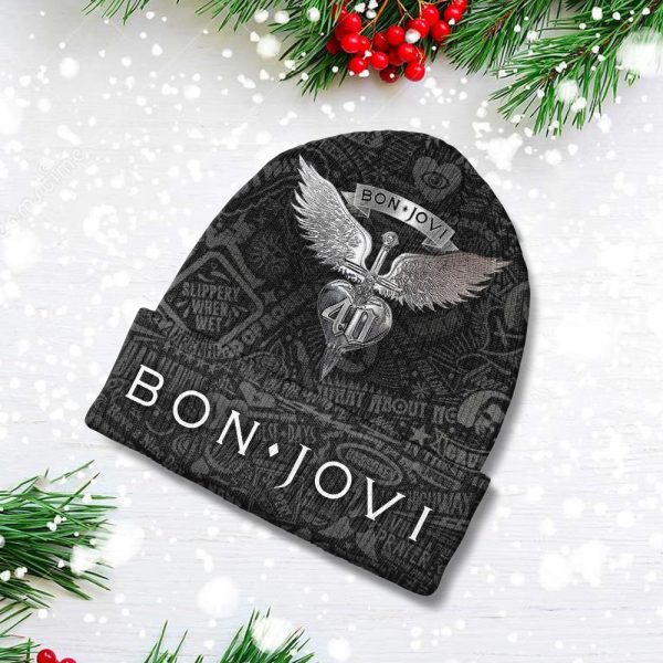 Bon Jovi Beanie Hat - TANTN 8045