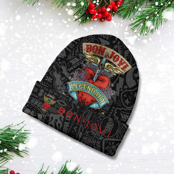 Bon Jovi Beanie Hat - TANTN 8046