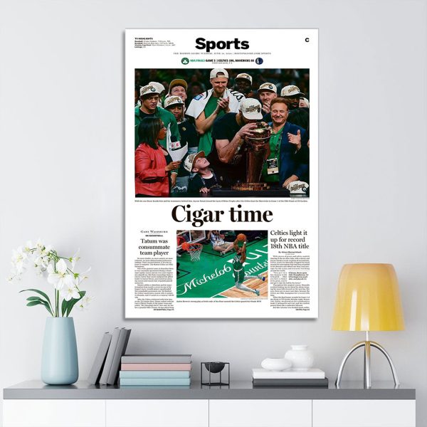 Boston Celtics Canvas - TANTN 7695