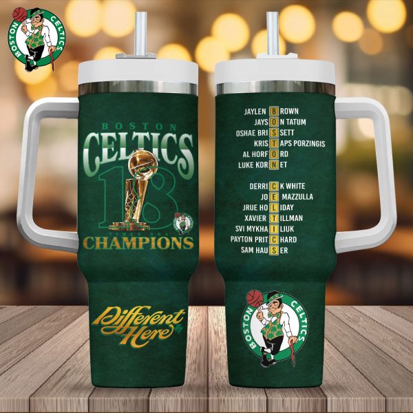 Boston Celtics 40oz Stanley Tumbler - HOATT 5793