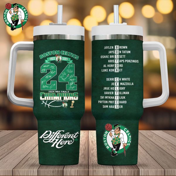 Boston Celtics 40oz Stanley Tumbler - HOATT 5794