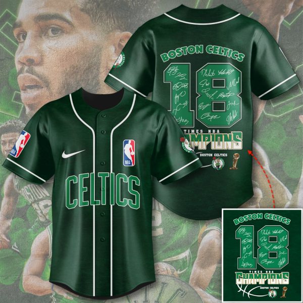 Boston Celtics Baseball Jersey - HOATT 5810