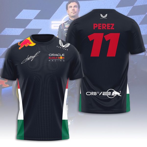 Red Bull Racing F1 x Checo Perez 3D Apparel - HUNGVV 6981