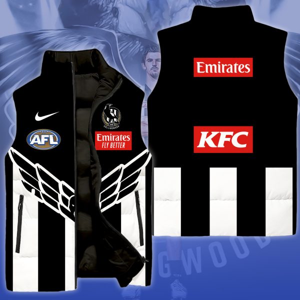 Collingwood FC 3D Down Vest - GNE 1122