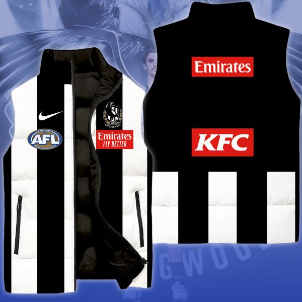 Collingwood FC 3D Down Vest - GNE 1121