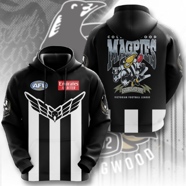 Collingwood FC 3D Apparel - HOATT 6002