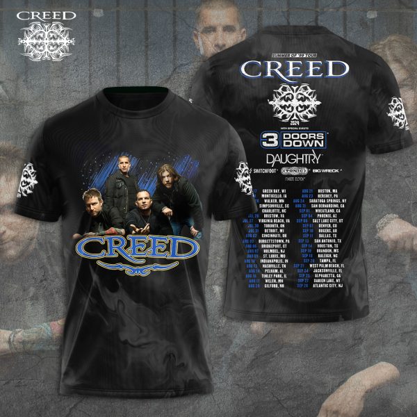 Creed Band 3D Apparels - TANTN 7710