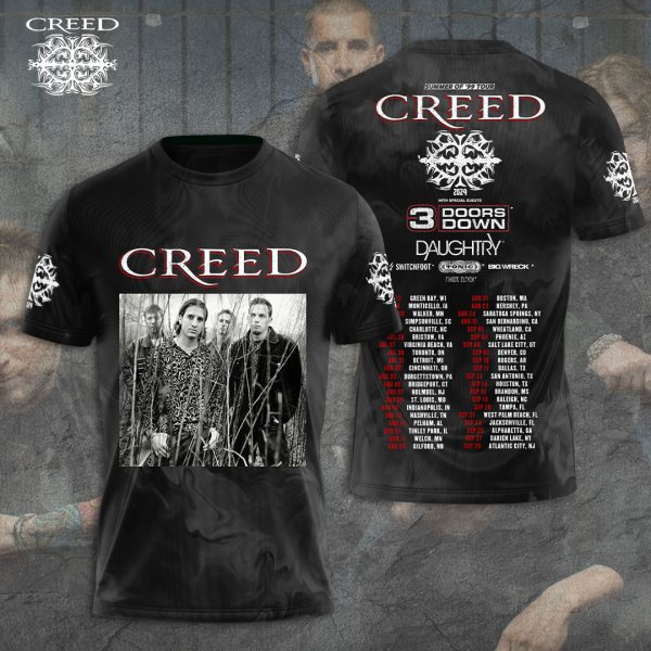 Creed Band 3D Apparels - TANTN 7711