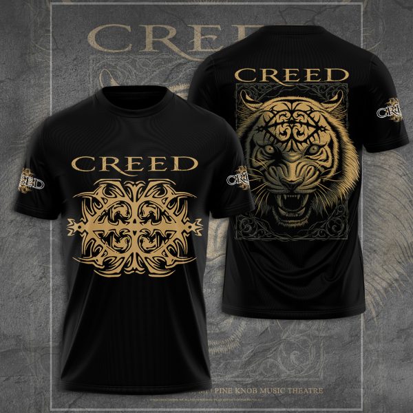 Creed Band 3D Apparels - TANTN 7886