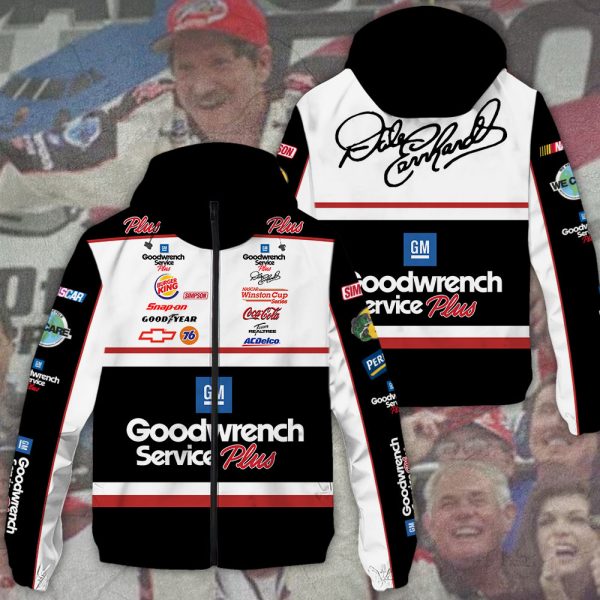 Dale Earnhardt 3D Windbreaker Jacket - TANTN 8026