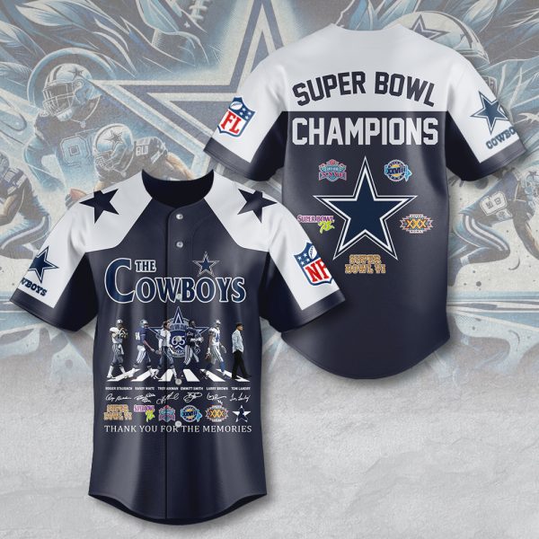 Dallas Cowboys Baseball Jersey - MAITM 7740