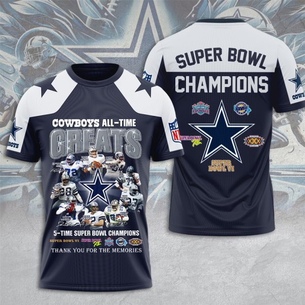 Dallas Cowboys 3D Apparel - MAITM 7837