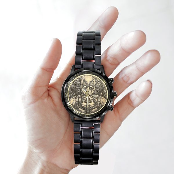 Deadpool Black Stainless Steel Watch - MAITM 7574